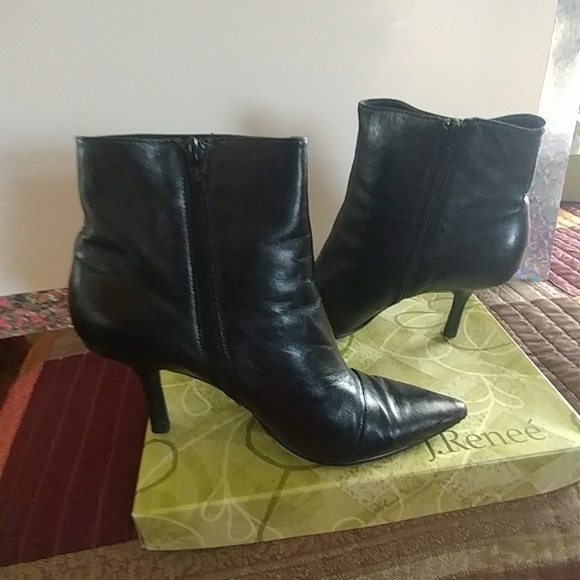 Alberta 4 in. Ankle Boots with side zipper. - Picture 6 of 7